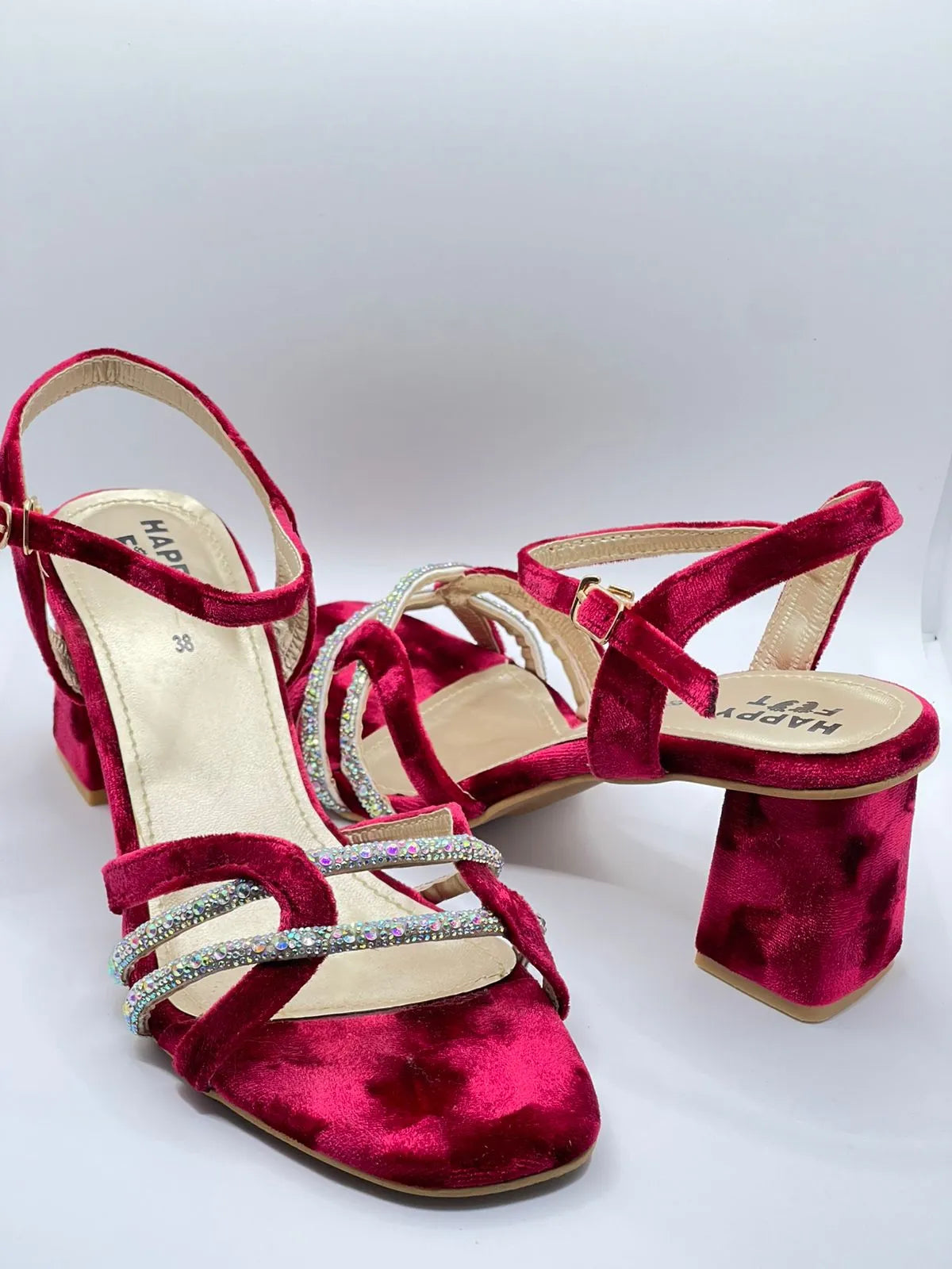 Chunky Mid-Height Block Heel