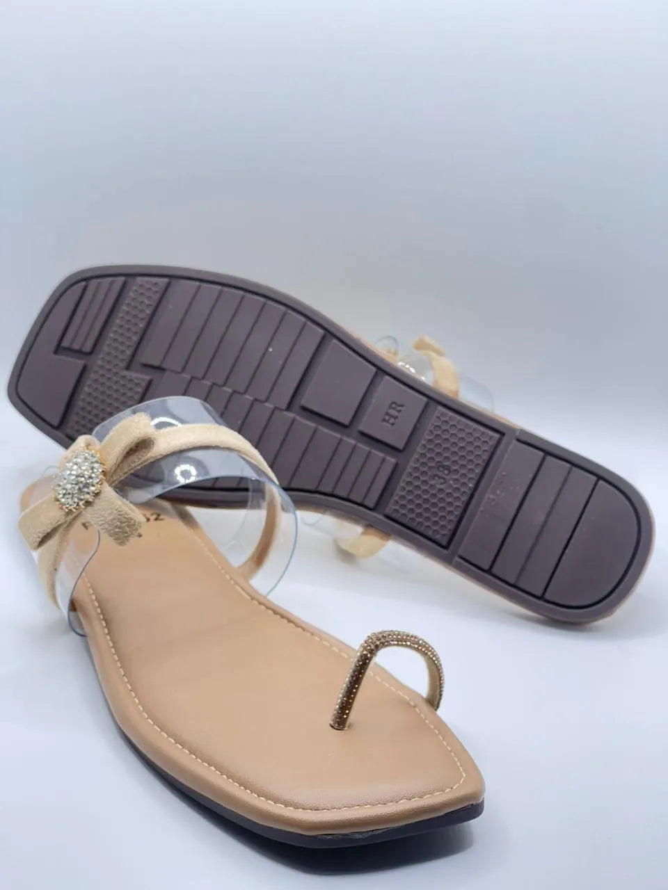 Flat Sandal / Slipper with Toe Loop
