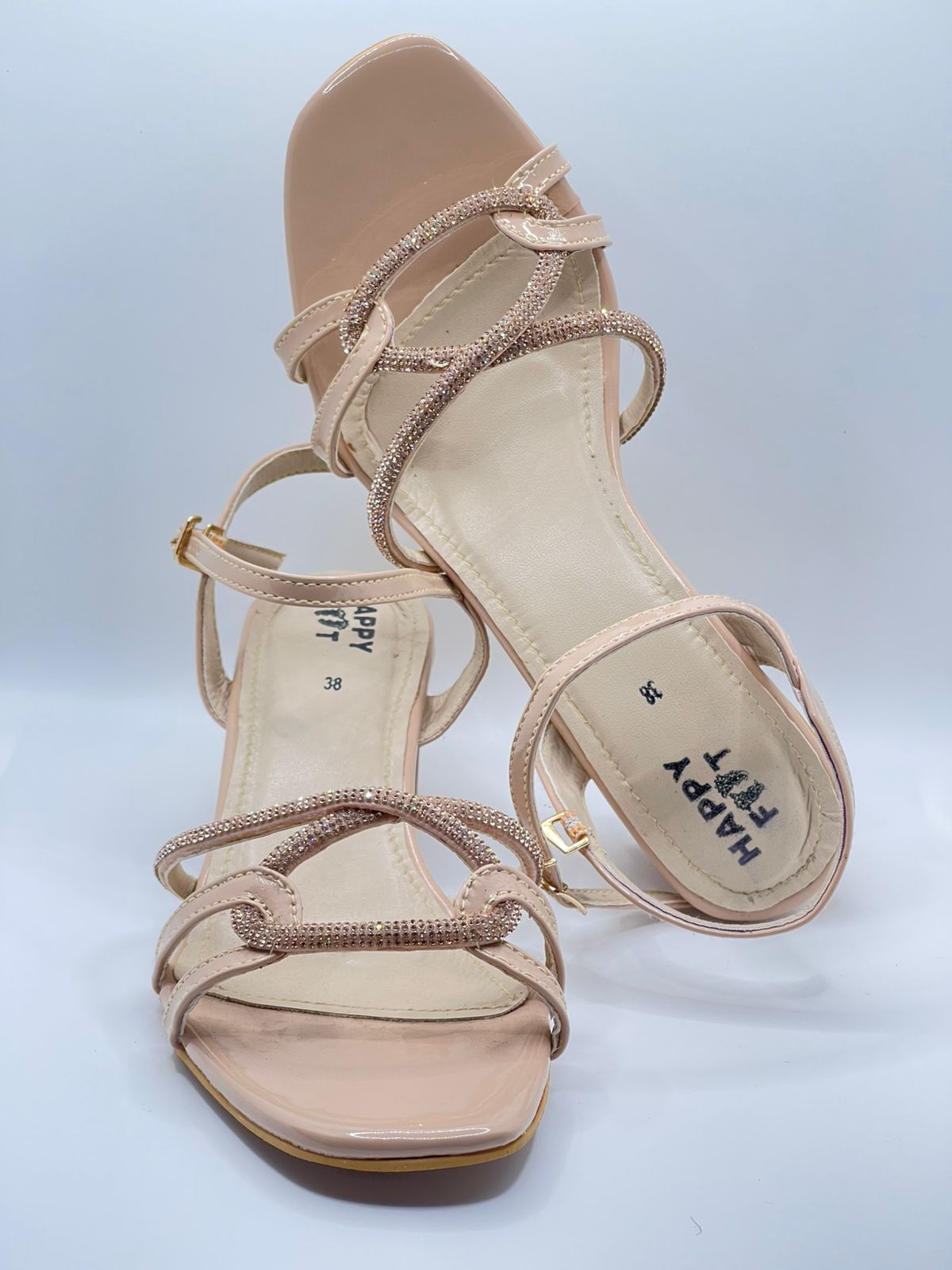 Chunky Mid-Height Block Heel
