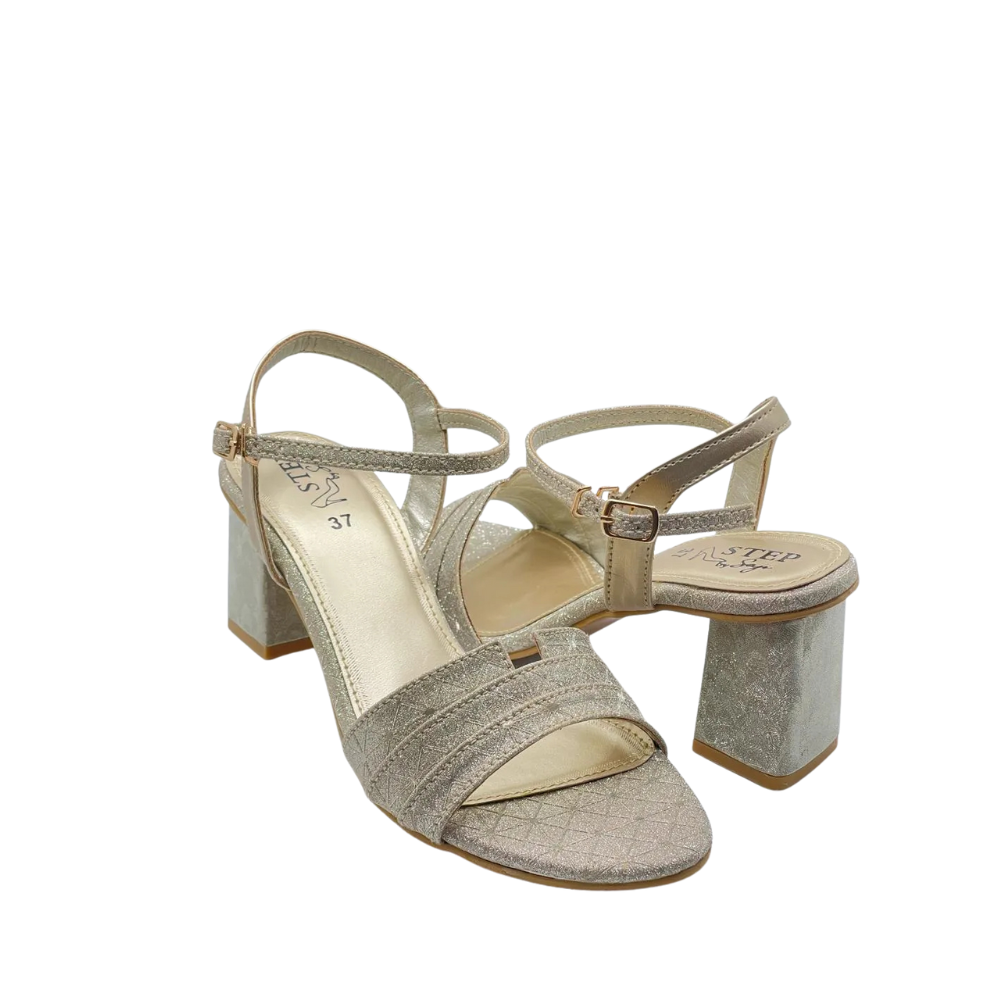 Rose Gold Shimmer Wedges - Mehndi and Mayun Comfort King!